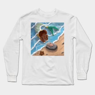 Little Crab Friend Long Sleeve T-Shirt